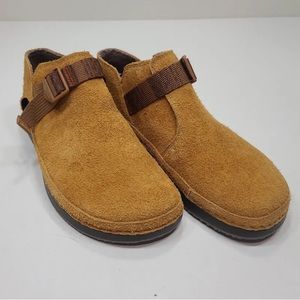 Chaco Tan Suede Men's Boots